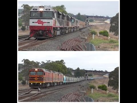 A late running 4PM9 and 7AK1 in Bell Post Hill 13/4/19