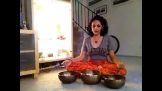 "Lunar Musings", Tibetan Bowls & Voice