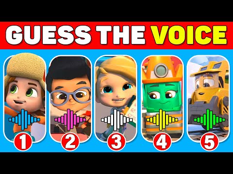 Guess the MIGHTY EXPRESS Characters by Their Voice - Quiz for Fans!