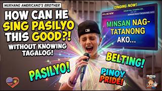 My Brother Does Karaoke TOO!  Easton belts out Pasilyo
