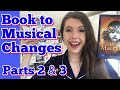 Les Miserables Book To Musical Differences Parts 2 3