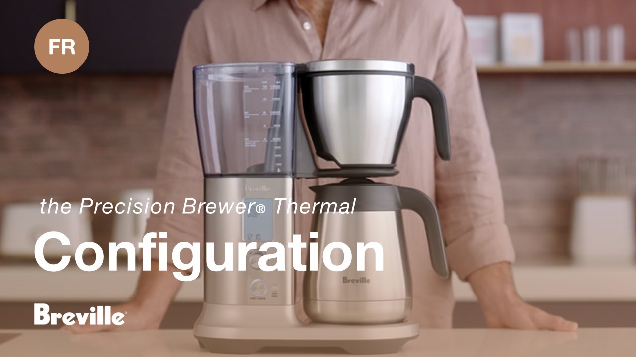 Guide didactique du café Breville - Terminez le déballage et la configuration
