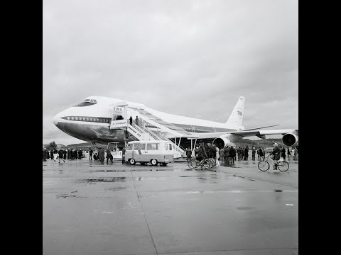 Jumbo first landing at Zürich 1970