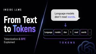What Are Tokens? Tokenization & BPE in LLMs, Explained Visually — Inside LLMs #3