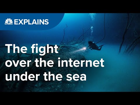 爭奪互聯網的海底之戰｜CNBC解讀 (The fight over the internet, under the sea | CNBC Explains)