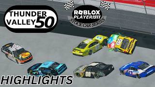 Download lagu Roblox Player1911 Stock Car Series - Thunder Valley 50 Highlights mp3