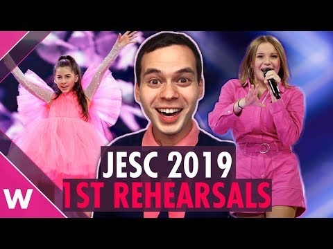 Junior Eurovision 2019: First rehearsals reaction / Recap (Day 1)