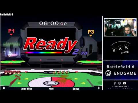 BF6 Pools - John Wick (Marth) vs Booga (Falco)