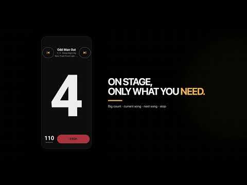 GigClick: Metronome, Setlists video thumbnail