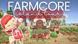 Farmcore Island Tour | CHICKENS!! | Animal Crossing New Horizons 2025