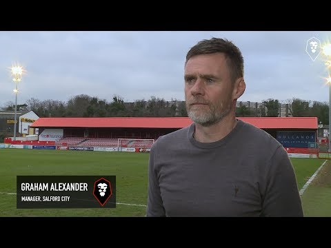 Ebbsfleet United 0-1 Salford City | Graham Alexander post-match interview
