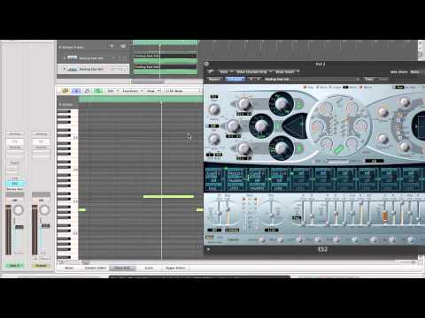 how to make a dubstep baseline in logic pro 9