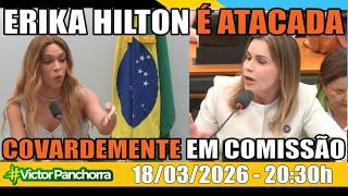 DEPUTADAS BOLSONARISTAS ATACAM COVARDEMENTE ERIKA HILTON NA COMISSÃO DE DEFESA DAS MULHERES!!!