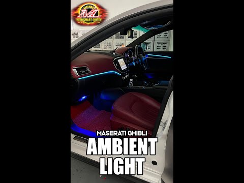 Maserati Ghibli Ambient Light