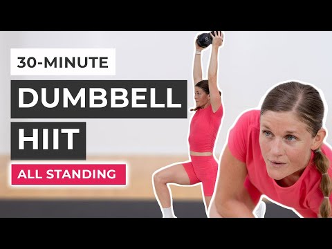 30 Minute LEG WORKOUT At Home with Dumbbells