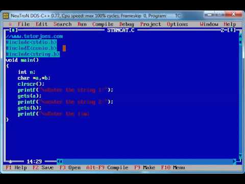 Basic Program In C In Tamil