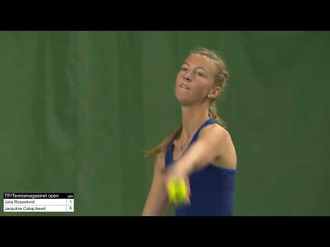 Julia Rosenqvist VS Jacqueline Cabaj Awad - Semifinal, TP/Tennismagasinet Open