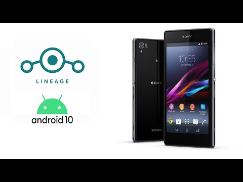 Sony Xperia Z1 Lineage OS 17.1 (Android 10 Q)