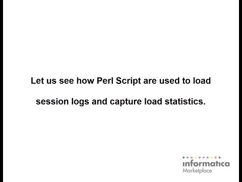Perl Script to Analyze PowerCenter Session Log