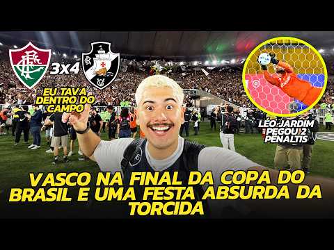 Vasco in the Copa do Brasil final, decided on penalties. I filmed everything from inside the fiel...
