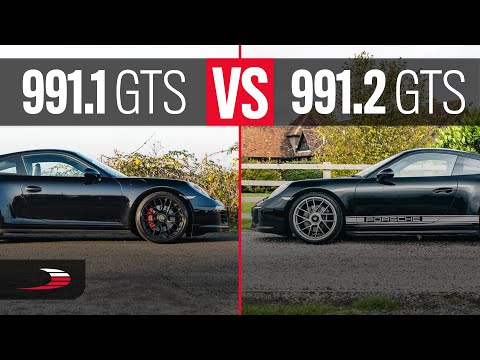 Porsche 991.1 GTS and Porsche 991.2 GTS model comparison