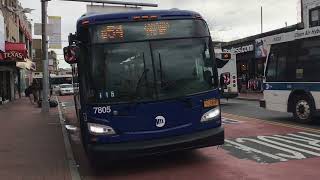 MTA BUS: 2019 New Flyer Xcelsior XD40 [7805] Q54 Bus @ Jamaica Avenue & 147th Place