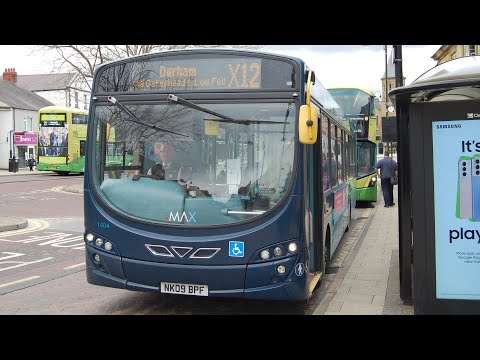 Nice but not as mental as it was: Arriva North East 1404 (NK09BPF) VDL SB200/Wright Pulsar