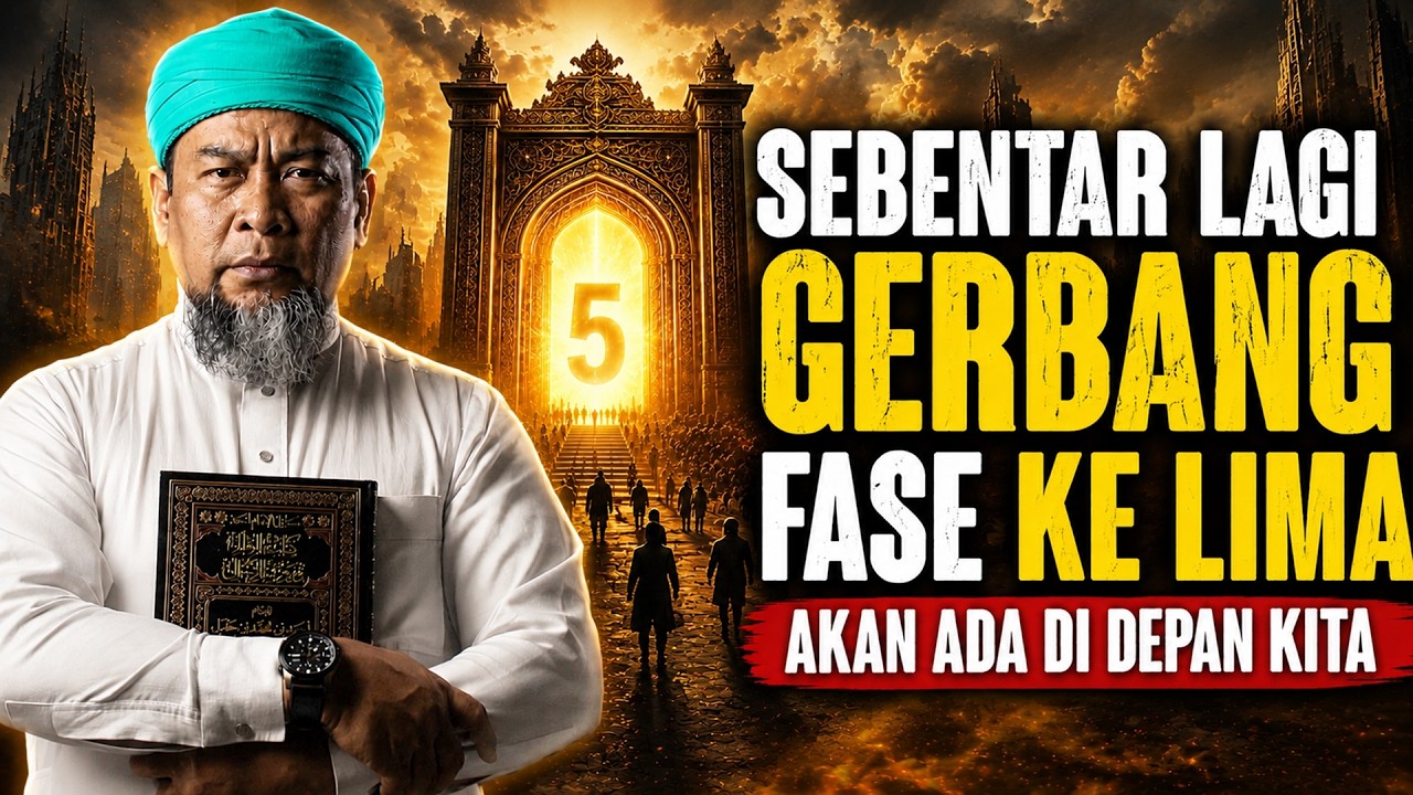 Sebentar Lagi Gerbang Fase KeLIMA Akan Ada Di DEPAN Kita - Ustadz Zulkifli M.Ali Lc.,MA