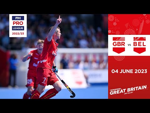 FIH Hockey Pro League 2022-23: Great Britain vs Belgium (Men, Game 2) - Highlights