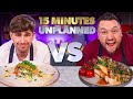 UNPLANNED 15 Minute Cooking Battle | Sorted Food