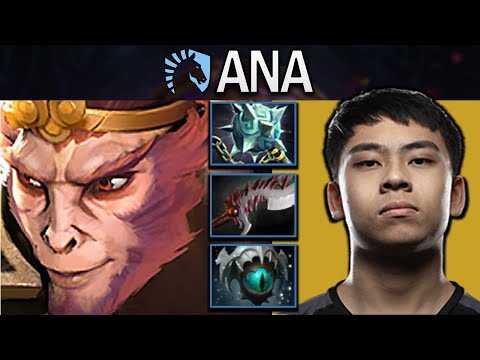 Monkey King Dota 2 Gameplay Liquid.Ana with 24 Kills and Gleipnir #dota #dota2