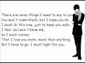 Ryan Huston - When You Think Of Me - (Lyrics ...