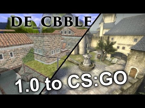 de_cbble / cobblestone - from 1.0 to CS:GO Map Development History #7