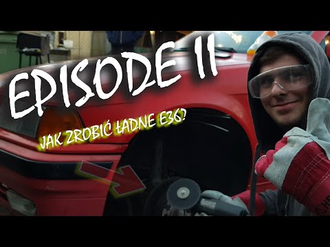 *EPISODE 2* spawanie dyfra i obniżanie e36, Test drive BMW m43b18