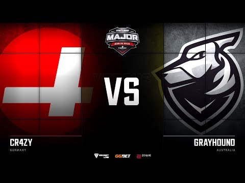 [EN] CR4ZY vs Grayhound | Nuke | Challengers Stage | StarLadder Major 2019