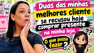 Dois dias comigo/Estava contando com as vendas para essas clientes 🤷🏻‍♀️ Mas não deu 