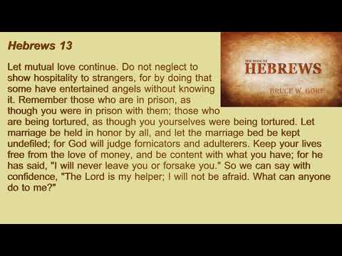 22. Hebrews 13