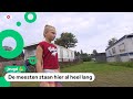 Kinderen zijn boos omdat hun camping dicht moet