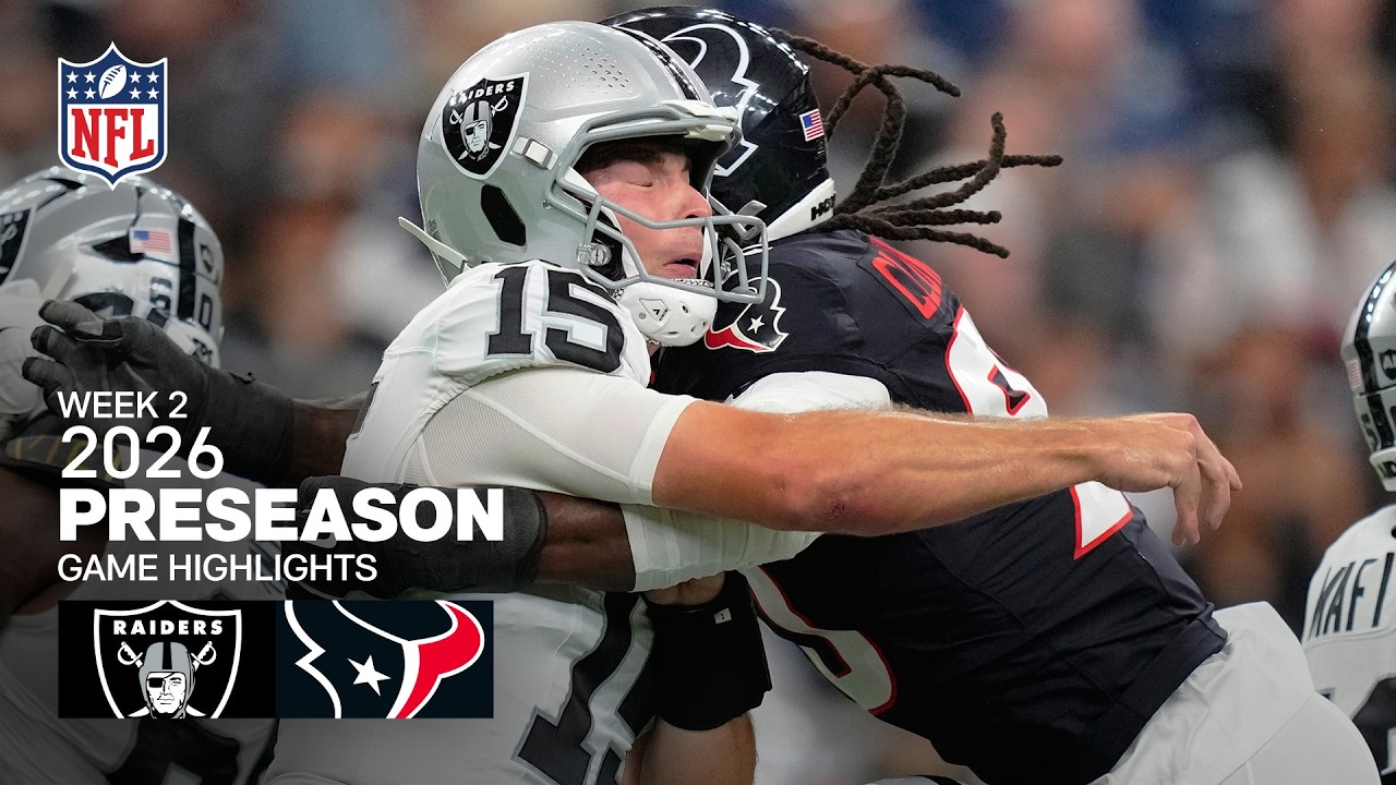 Las Vegas Raiders vs. Houston Texans  | 2026 Preseason  Week 2