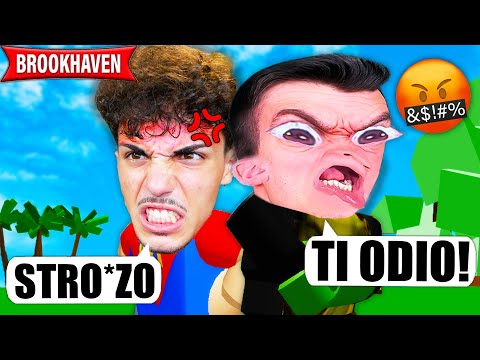 MAX RANDOM and GIGINO HAD A FIGHT on ROBLOX BROOKHAVEN! (FRIENDSHIP OVER?)