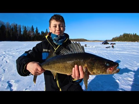 Day Three Ice Fishing Highlights At Winoga Lodge