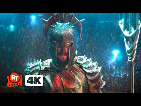 Aquaman (2018) 4K - Trident Fight! | Movieclips