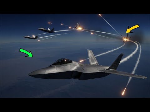 Ich darf nicht fliegen – dann nahm sie die F-22 und beendete den Luftkampf allein
