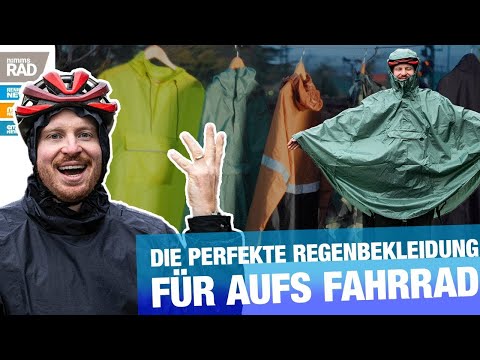 The best cycling rain gear in the test: 12 waterproof rain pants & rain ponchos compared