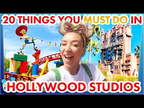 20 Things You MUST DO in Disney's Hollywood Studios