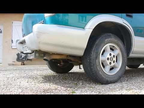 1995 Chevy Blazer 4.3 V6 Exhaust - Walker Sound FX Muffler VS Stock muffler.