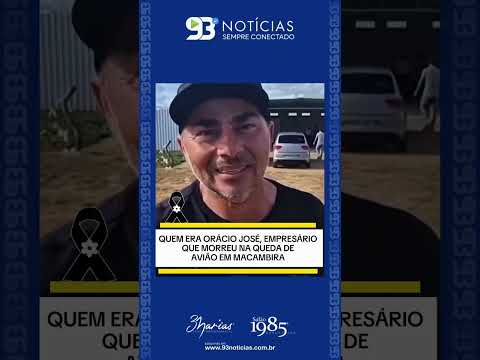 🖤✈️ QUEM ERA CHITÃO? EMPRESÁRIO BAIANO MORRE EM QUEDA DE AVIÃO EM MACAMBIRA, SERGIPE