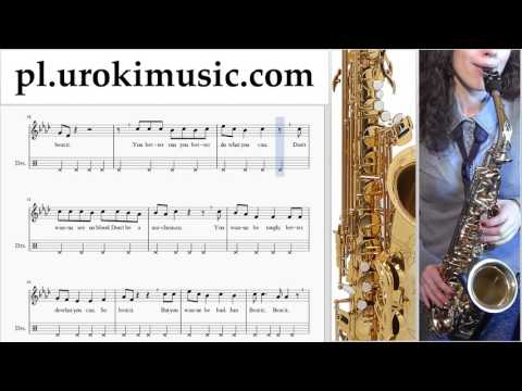 Nauka Gry Na Saksofonie (Tenorowy) Michael Jackson - Beat It Nuty Poradnik Część 2 um-i463