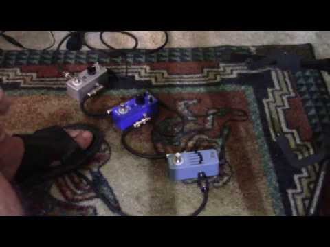 Mooer pedals quick demo (EQ, Solo distortion, Noise Killer)