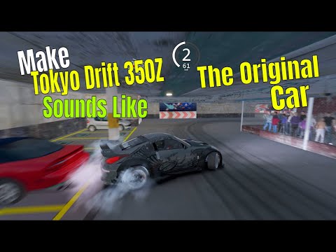 How to make 350Z  Sounds Like Tokyo Drift Original  !?